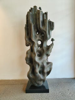 The Lost Civilisation, Patinated bronze over Composite Granite "In Stock"