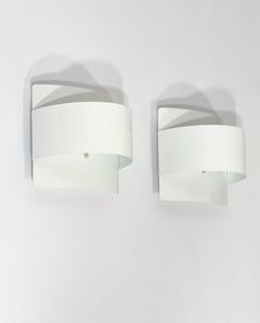 Dix appliques murales de Peter Belysning pour Falkenbergs Belysning, Suède, 1970