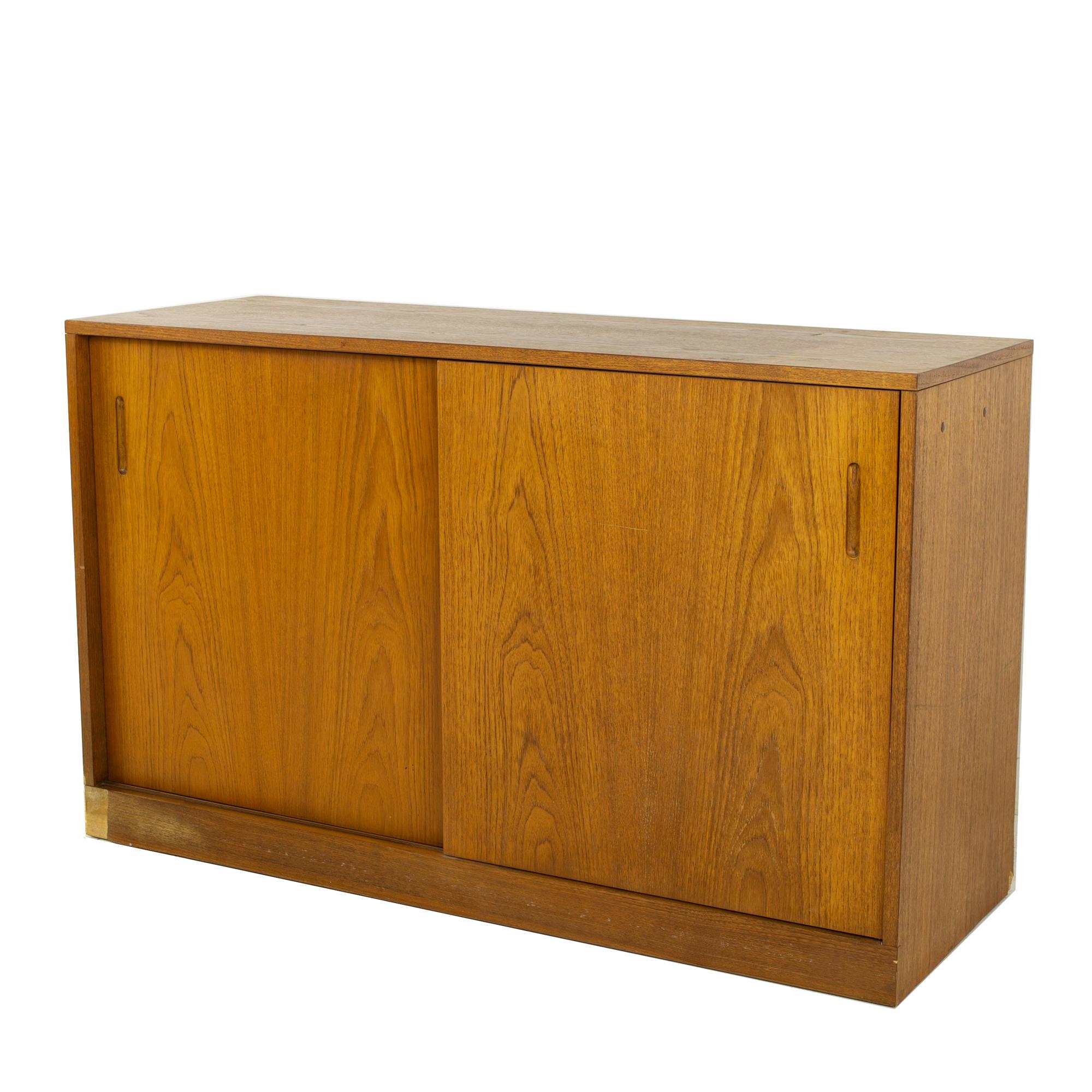 mid century sliding door