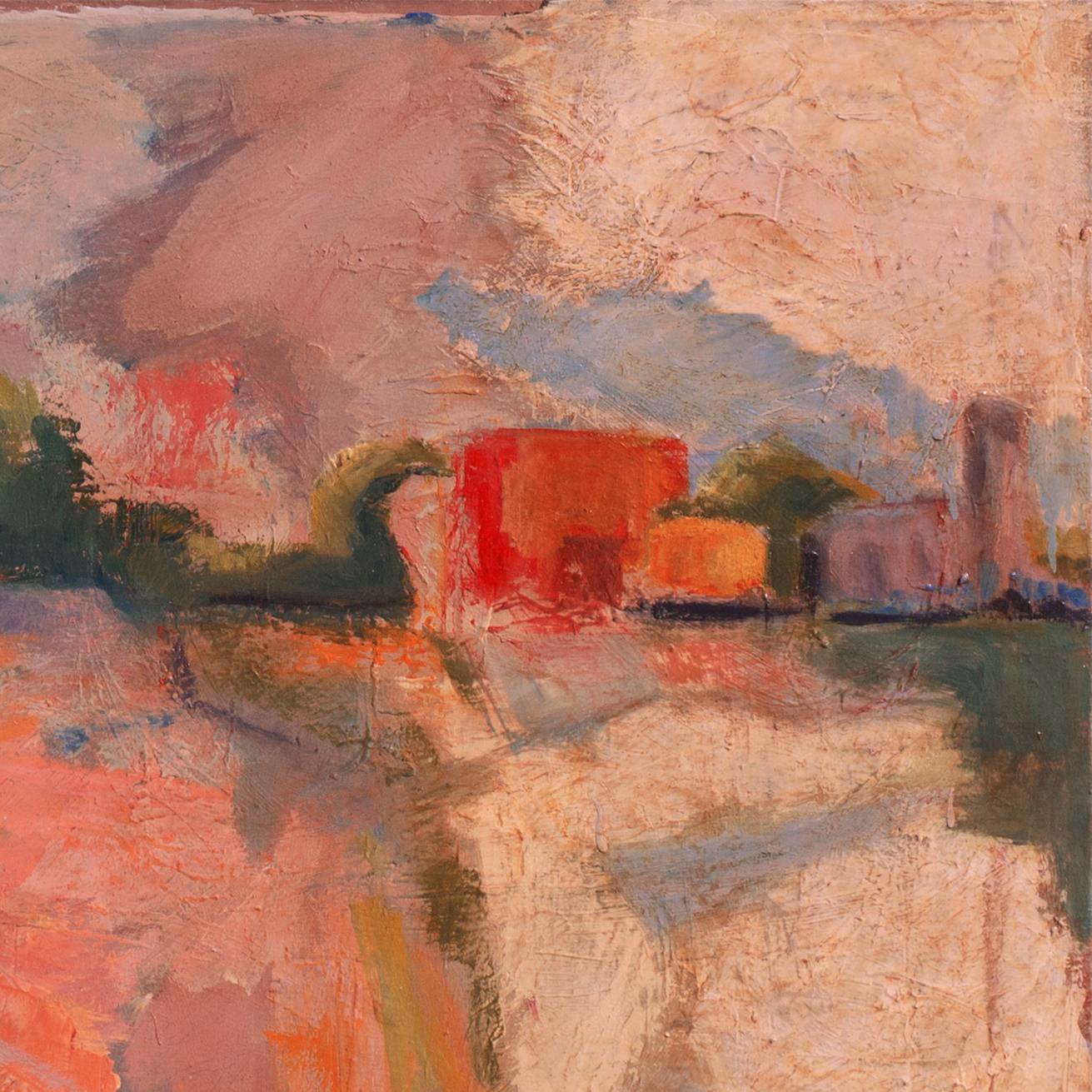 Paesaggio con casa rosa', Oakland Art Museum, Università del Colorado 3