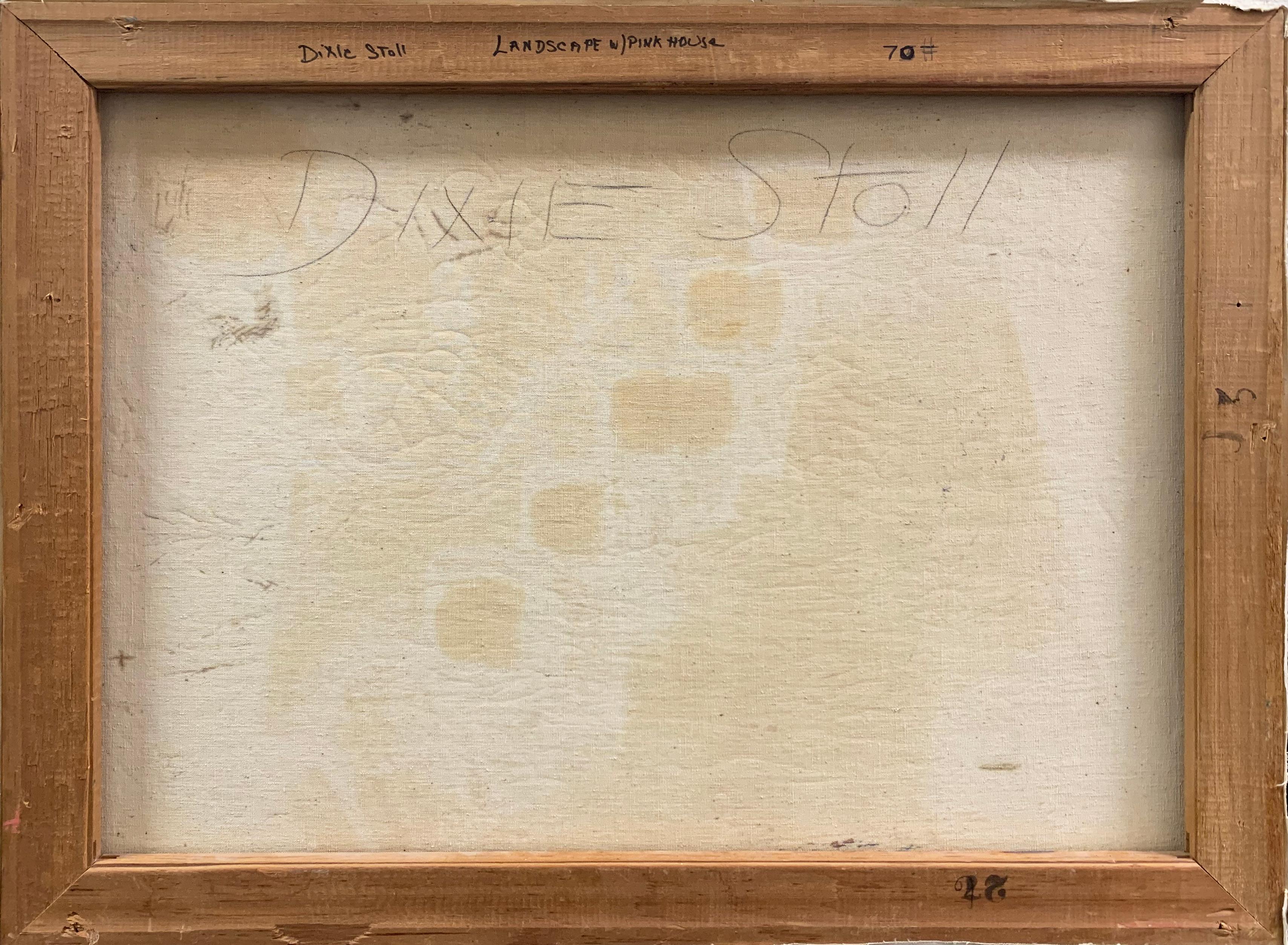 Paesaggio con casa rosa', Oakland Art Museum, Università del Colorado 4