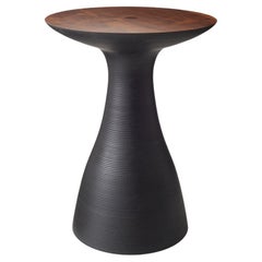 Dizzy Occasional Table Handcrafted of Walnut and Ash 