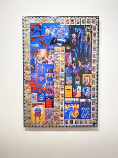Superman and Batman by DJ Leon, Digital C Print, 44.5 x 30.5 in