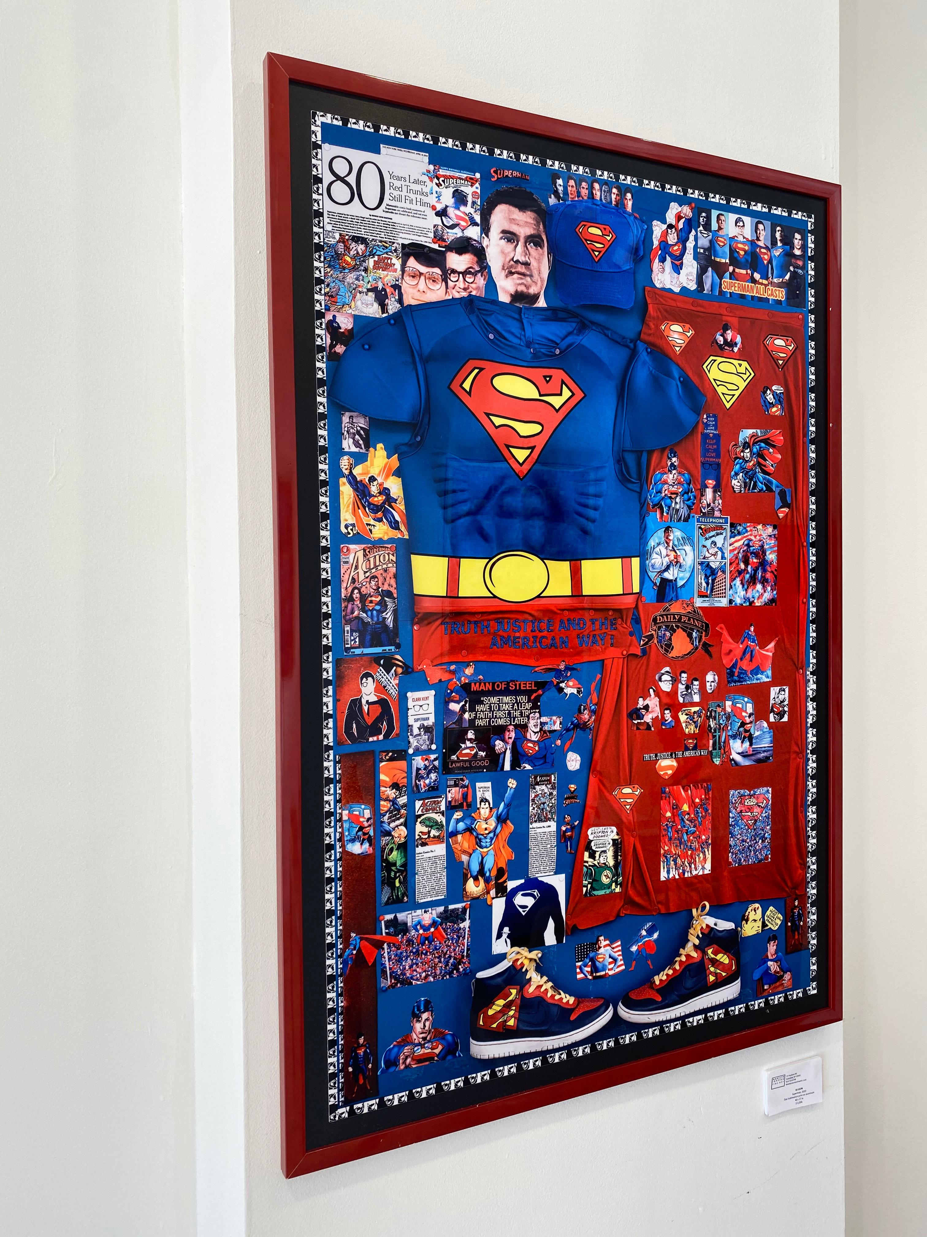 Superman Superman, Farbsublimationsdruck von DJ Leon, 40 x 27 Zoll im Angebot 2