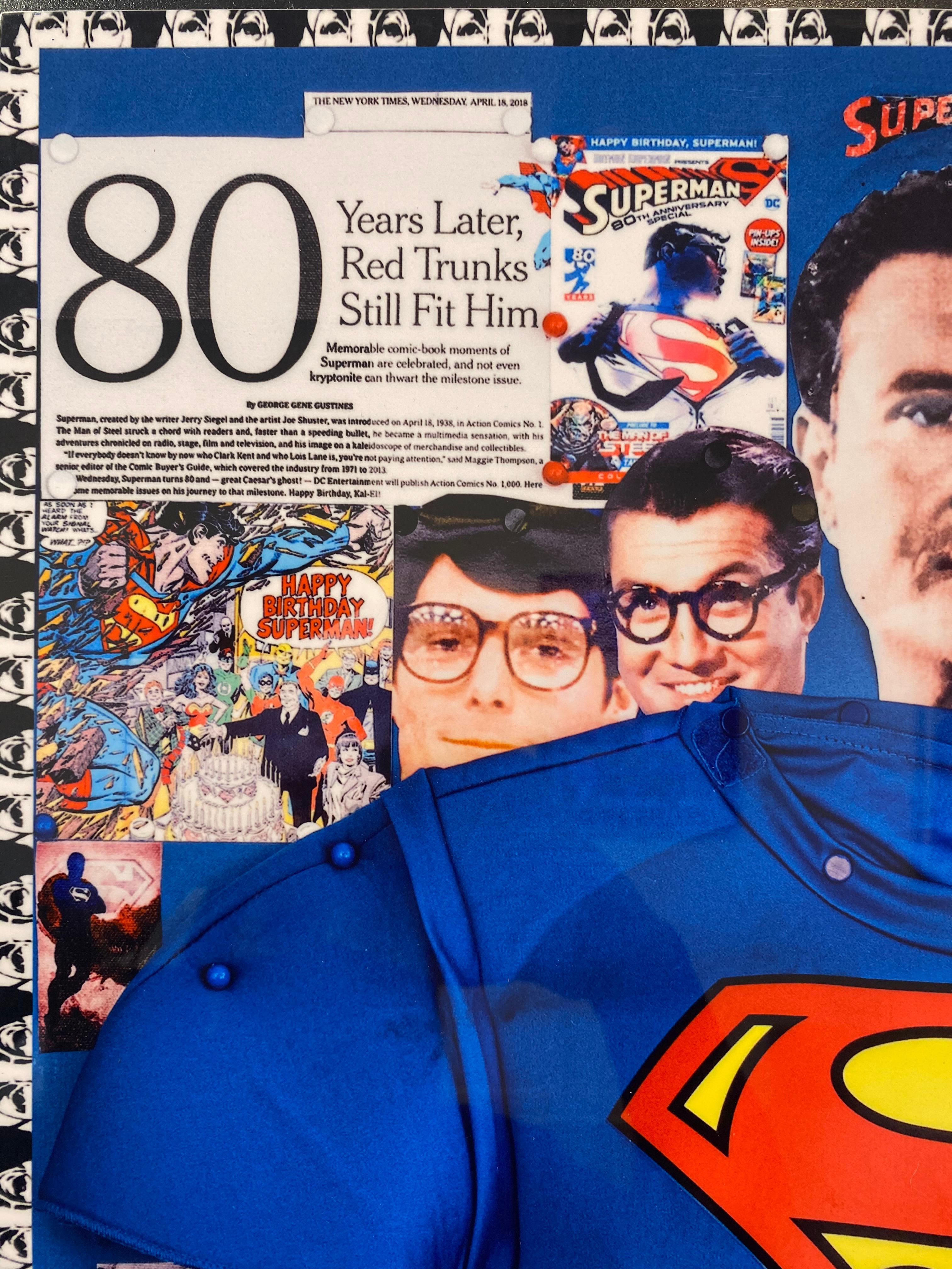 Superman Superman, Farbsublimationsdruck von DJ Leon, 40 x 27 Zoll im Angebot 4