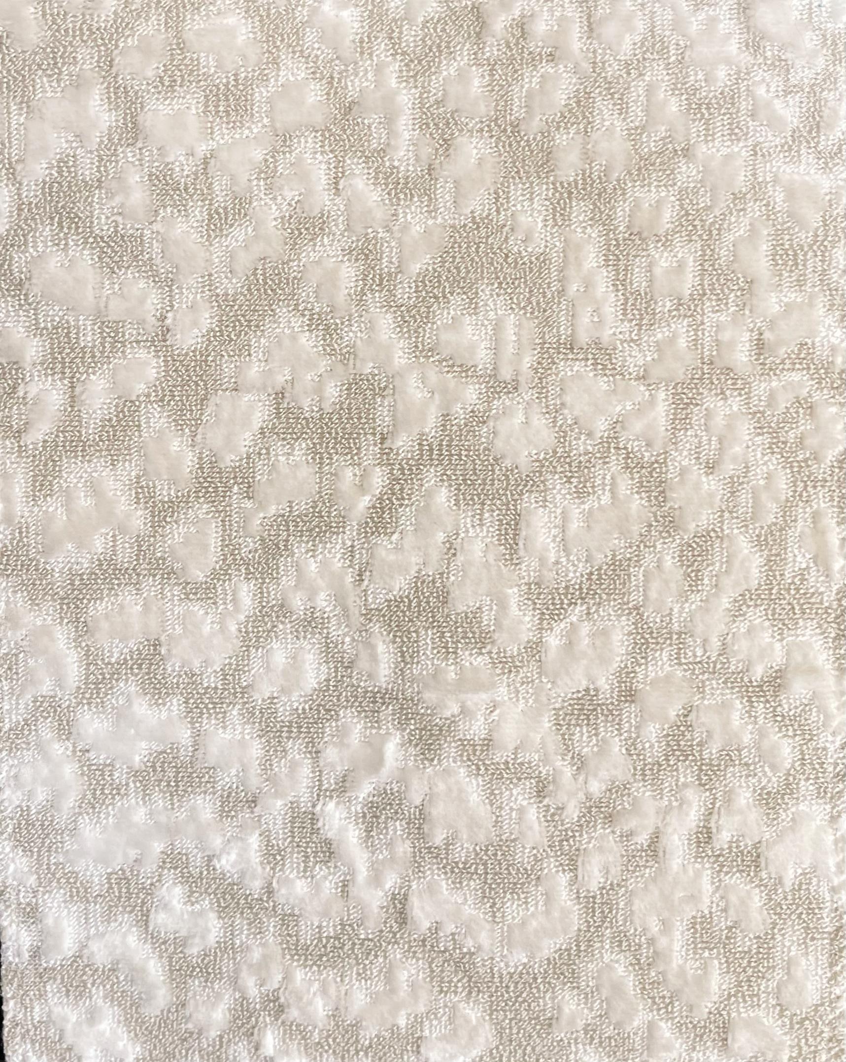 Jacquard Django - Pouf scultoreo in velluto testurizzato di Odditi in vendita