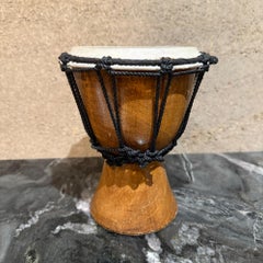 Djembe Drum Rope Tuned Goatskin Goblet Drum West Africa Music Instrument