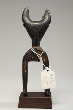 Djimini Cote d'Ivoire Wood Pulley Ex Christies 1996 Sublime Antelope Face Africa