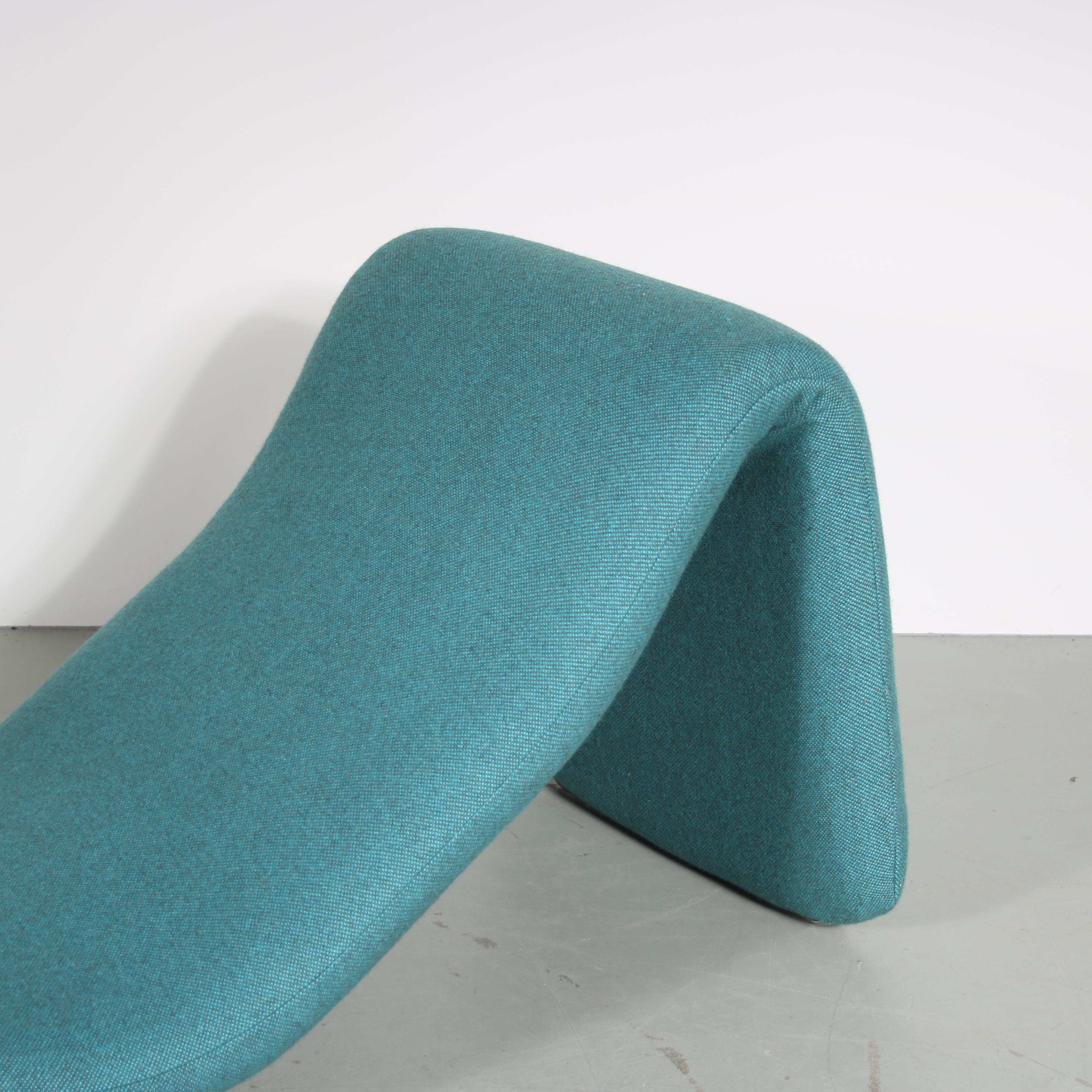 Fabric “Djin” Daybed by Olivier Mourgue for Airborne, France For Sale