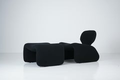 Djinn Armchair and Ottoman by Olivier Mourgue for Airborne
