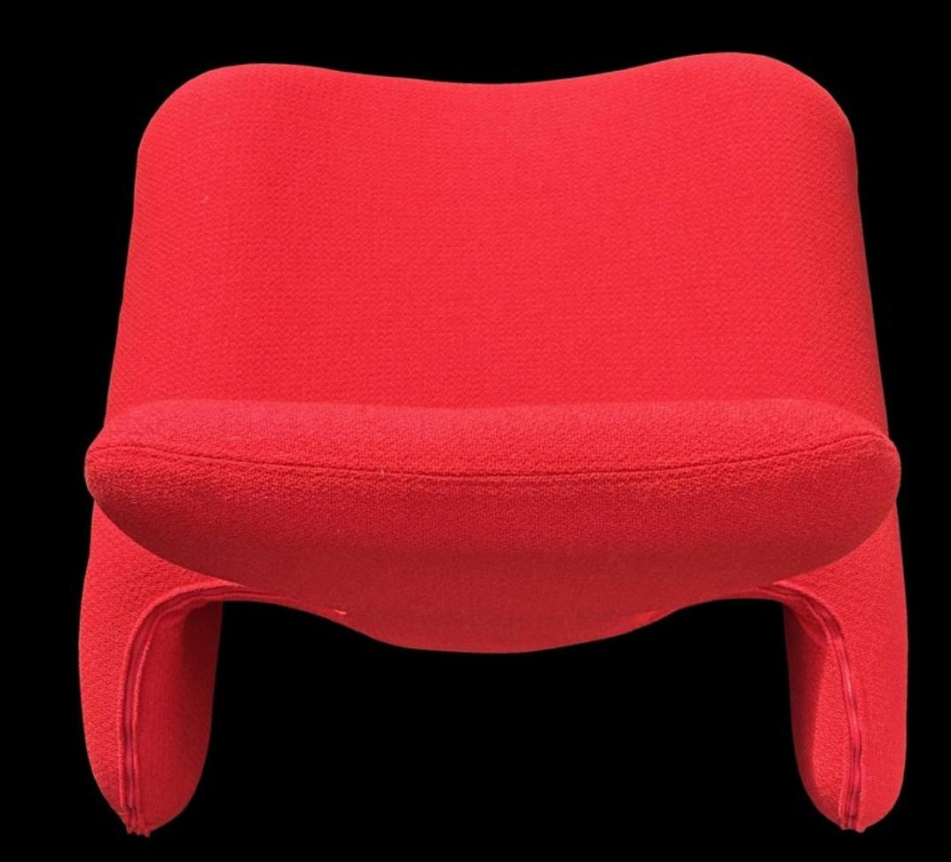 Djinn Chair and Footstool by Olivier Mourgue for Airborne im Zustand „Gut“ im Angebot in Little Burstead, Essex