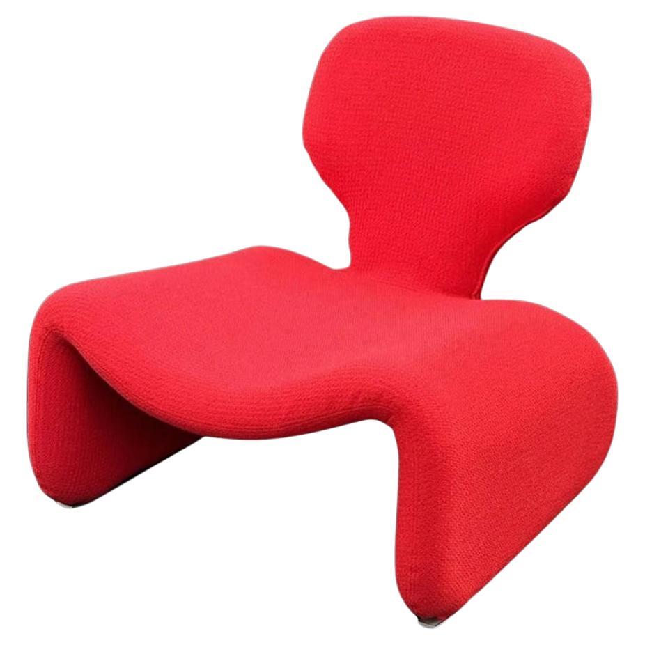 Djinn Chair and Footstool by Olivier Mourgue for Airborne im Angebot