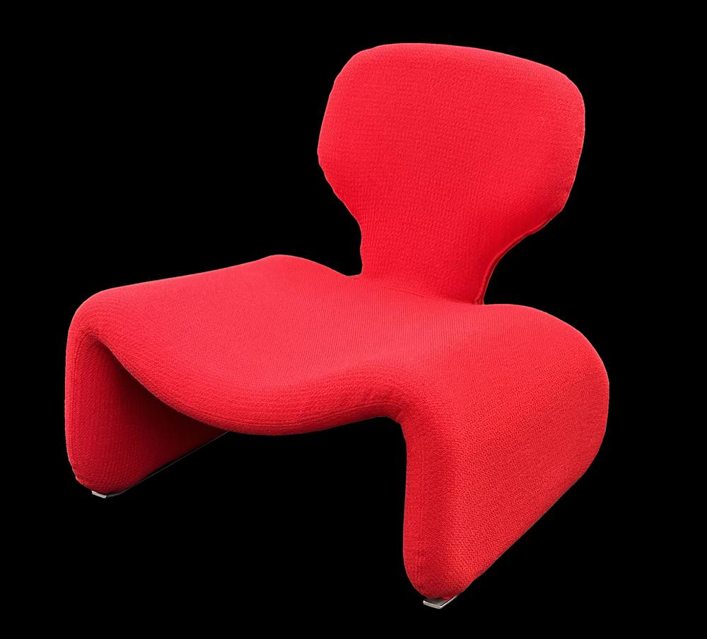 Djinn Chair by Olivier Mourgue for Airborne In Excellent Condition For Sale In Little Burstead, Essex