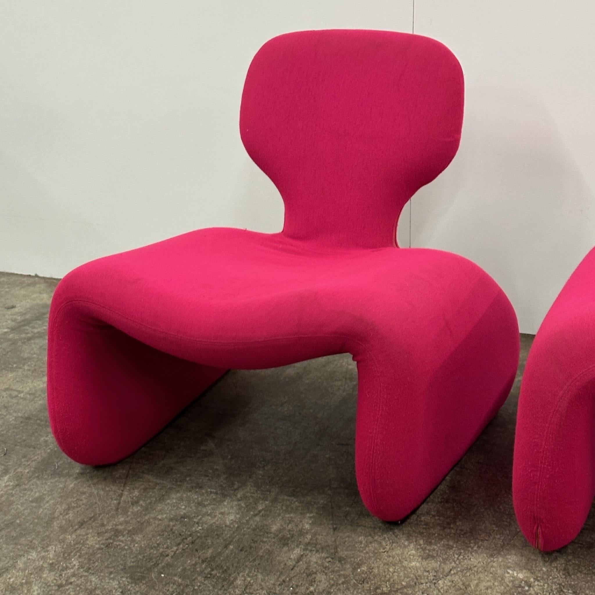 Upholstery Djinn Chair + Ottoman by Olivier Mourgue for Airborne