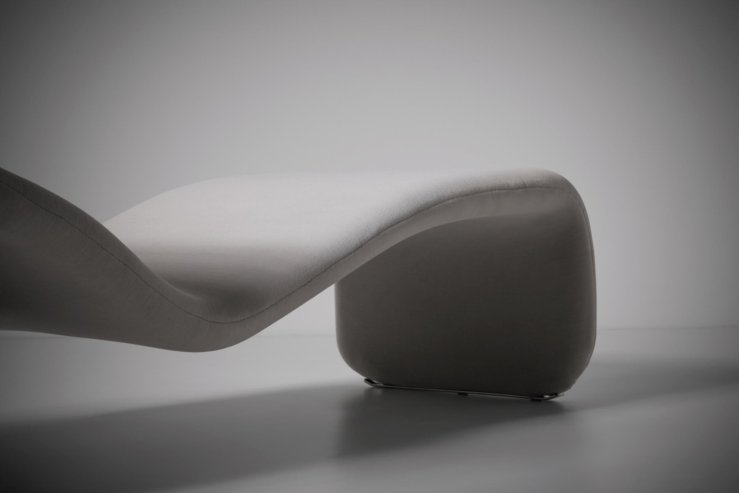 Djinn Chaise Longue by Olivier Mourgue for Airborne, 1960s 3