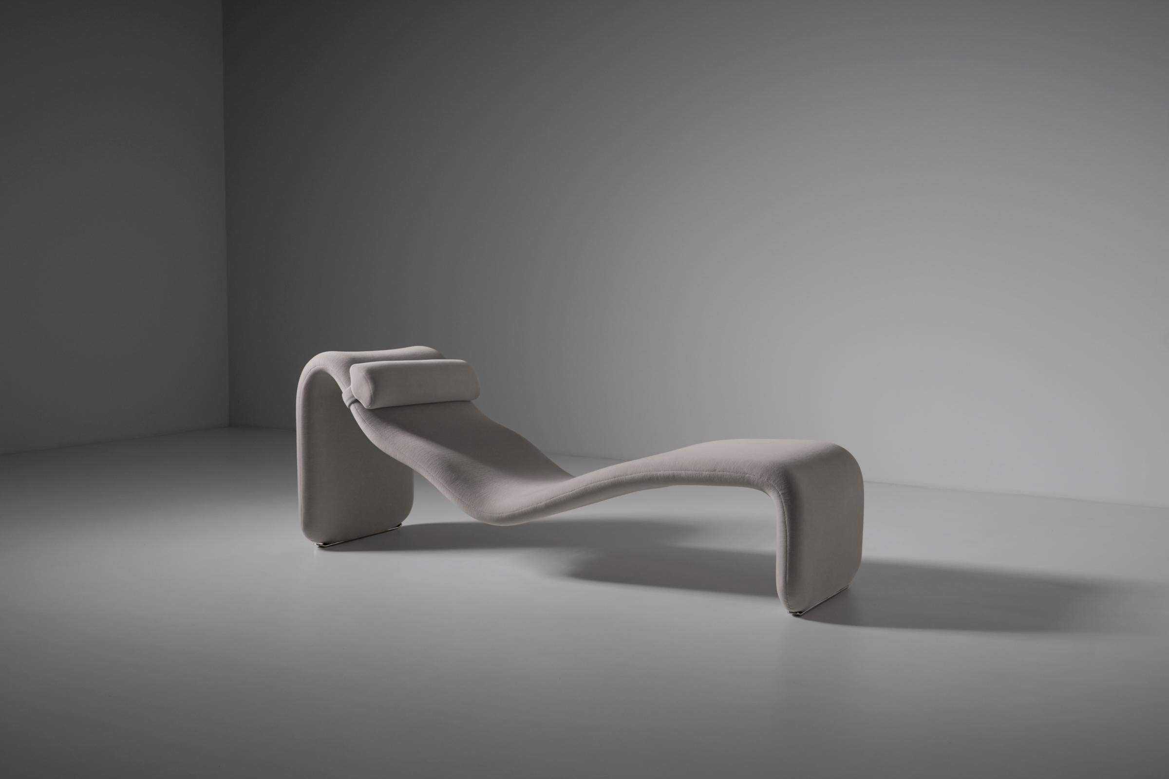 Mid-Century Modern Djinn Chaise Longue by Olivier Mourgue for Airborne, 1960s