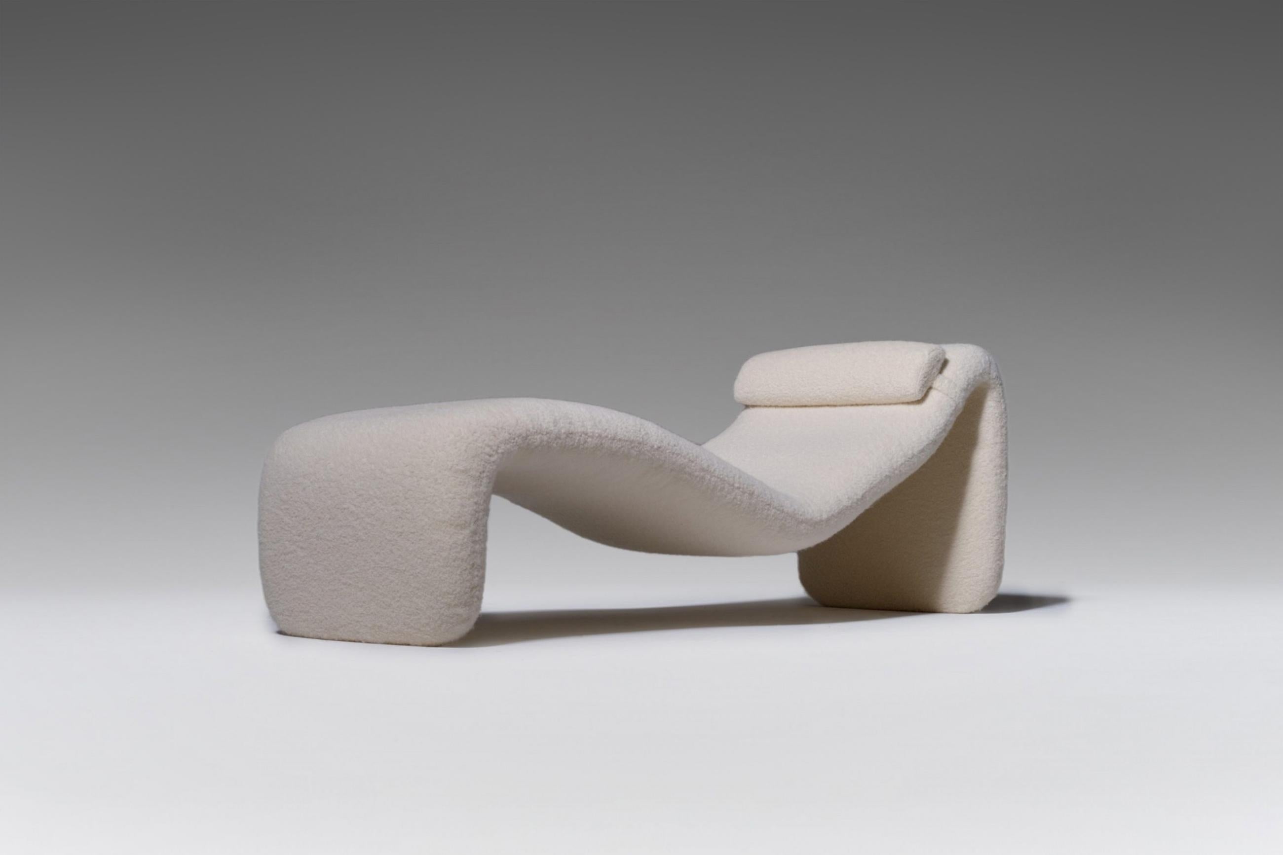 French Djinn Chaise Longue by Olivier Mourgue for Airborne, 1960’s