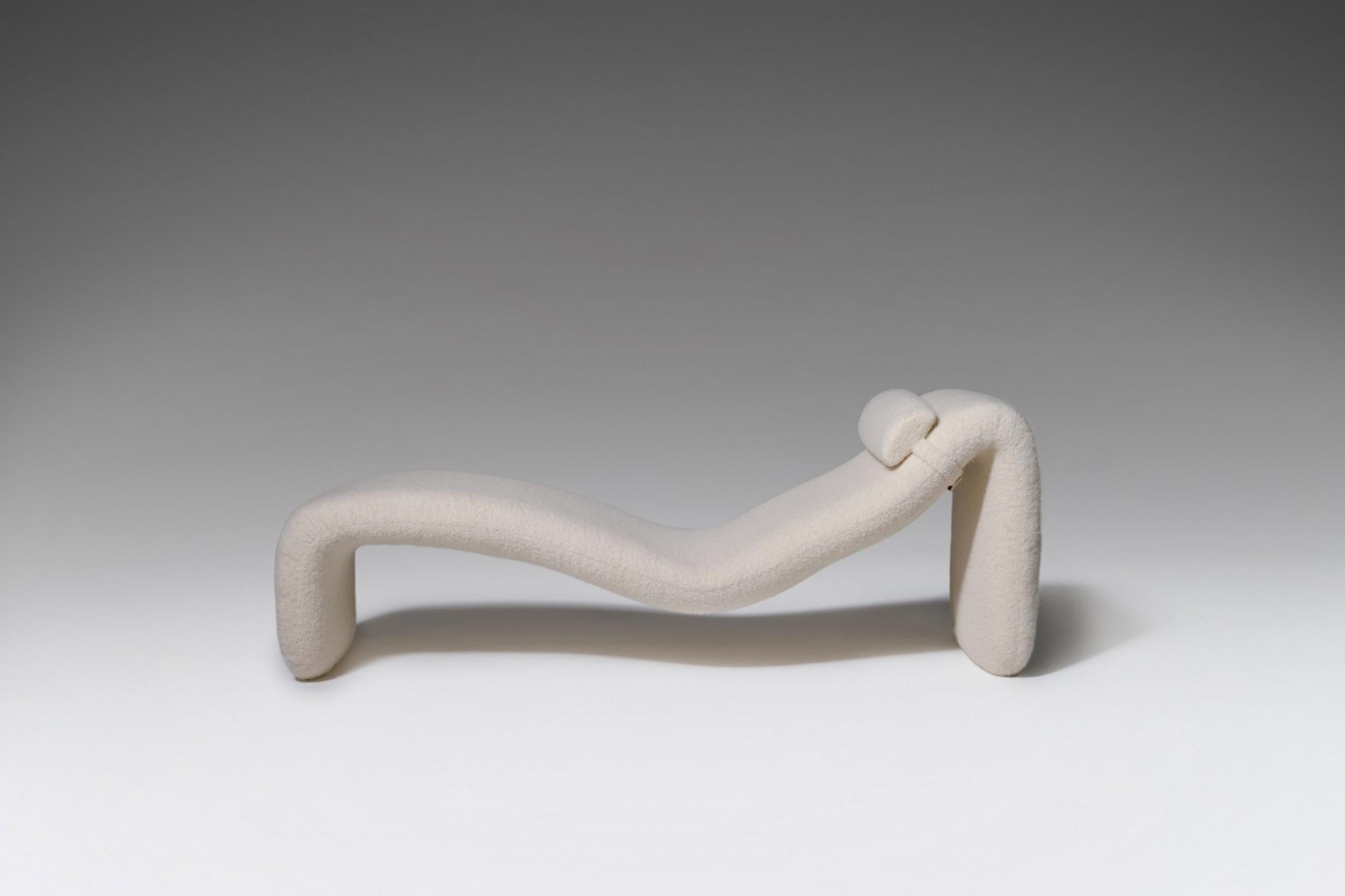 Djinn Chaise Longue von Olivier Mourgue für Airborne:: 1960er Jahre im Zustand „Gut“ in Rotterdam, NL