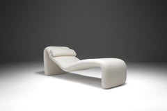 Djinn Chaise Lounge Attributed to Olivier Mourgue for Airborne, France, 1960s