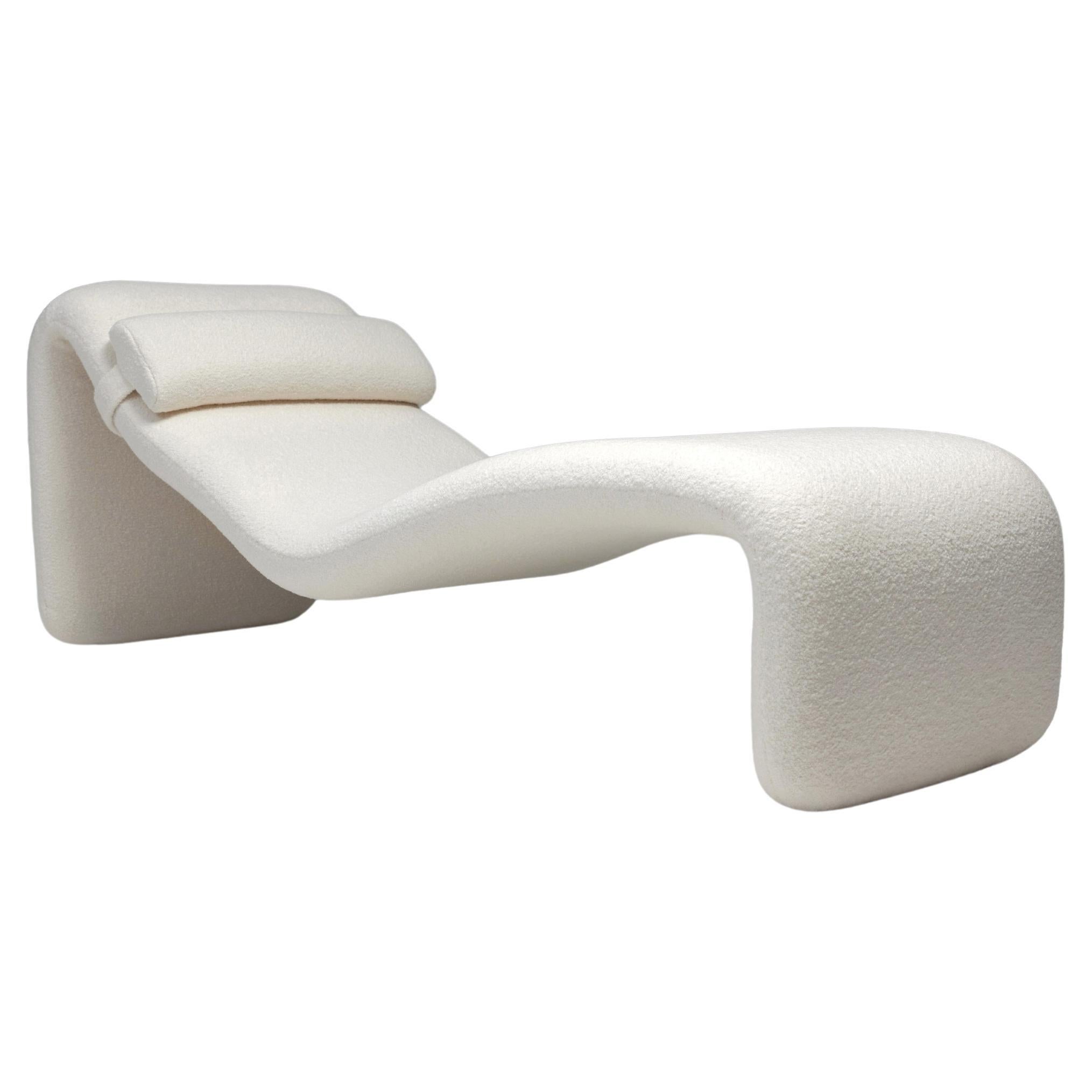 Djinn Chaise Lounge Attributed to Olivier Mourgue for Airborne, France, 1960s