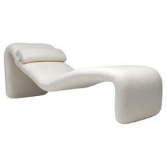 Chaise Lounge Djinn Attribuita a Olivier Mourgue per Airborne, Francia, anni '60