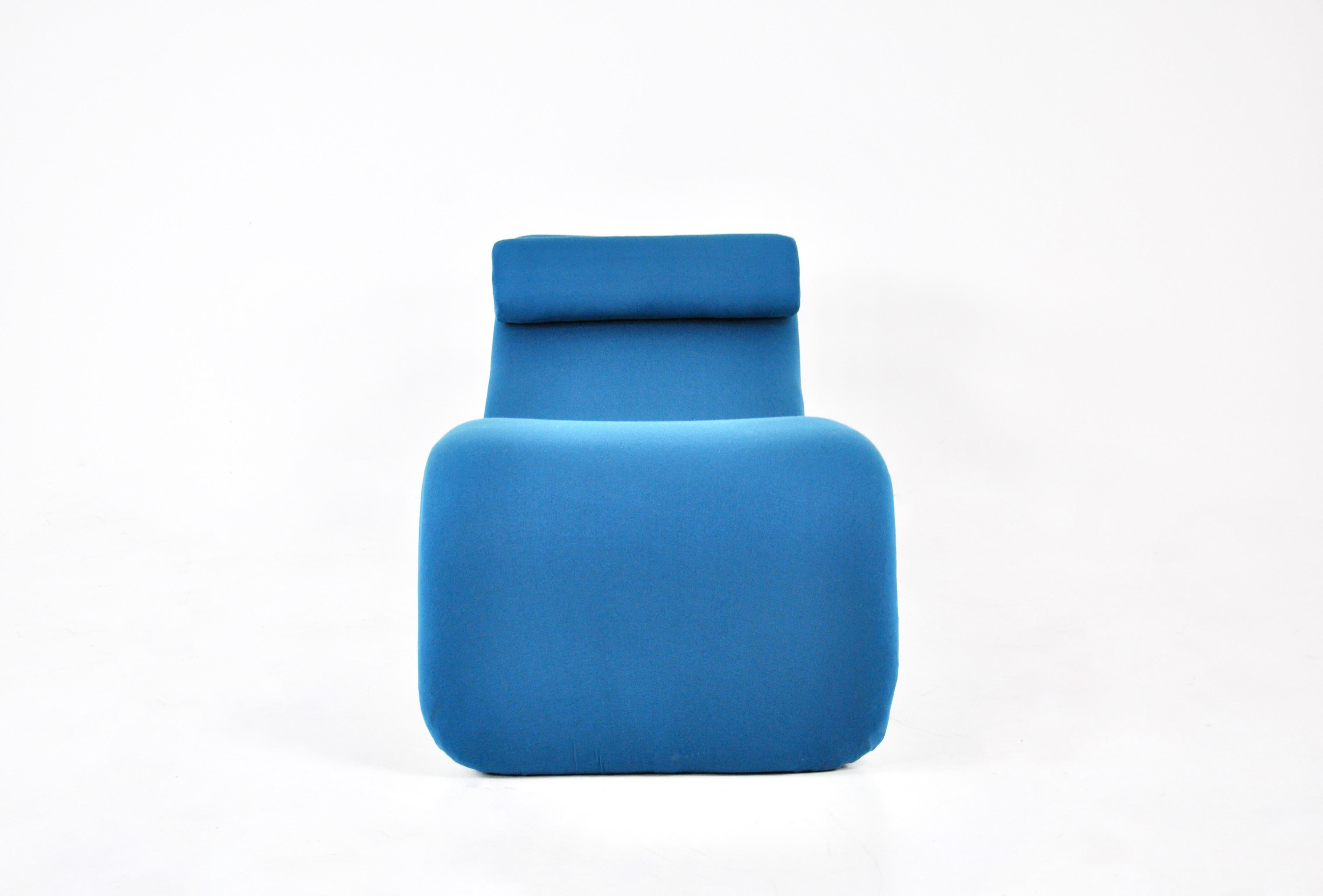 Djinn Lounge Chair by Olivier Mourgue for Airborne, 1960s In Good Condition In bruxelles, BE