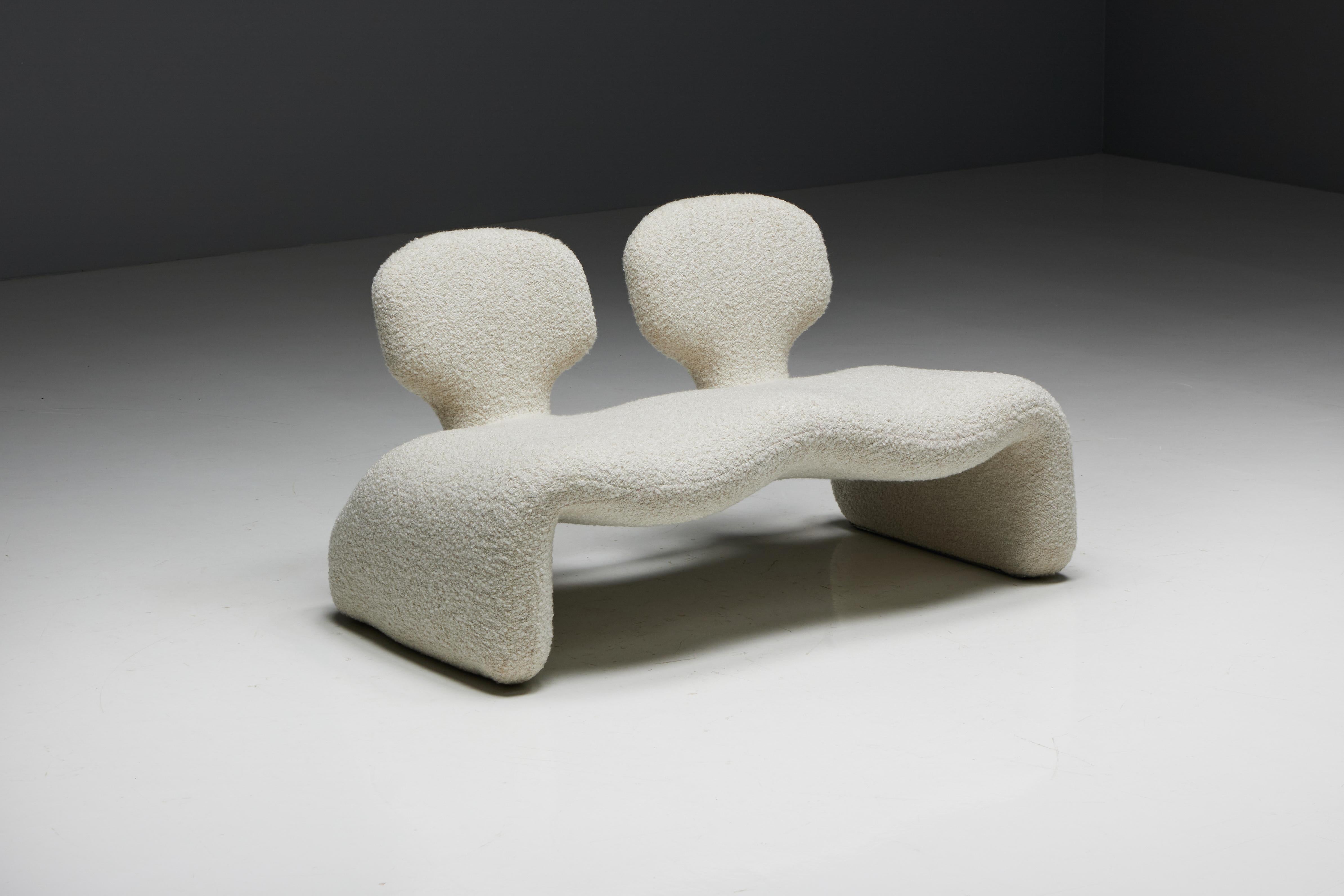 Sofá Djinn de Olivier Mourgue para Airborne, Francia, años 60 en Excelente estado para la venta en Antwerp, BE