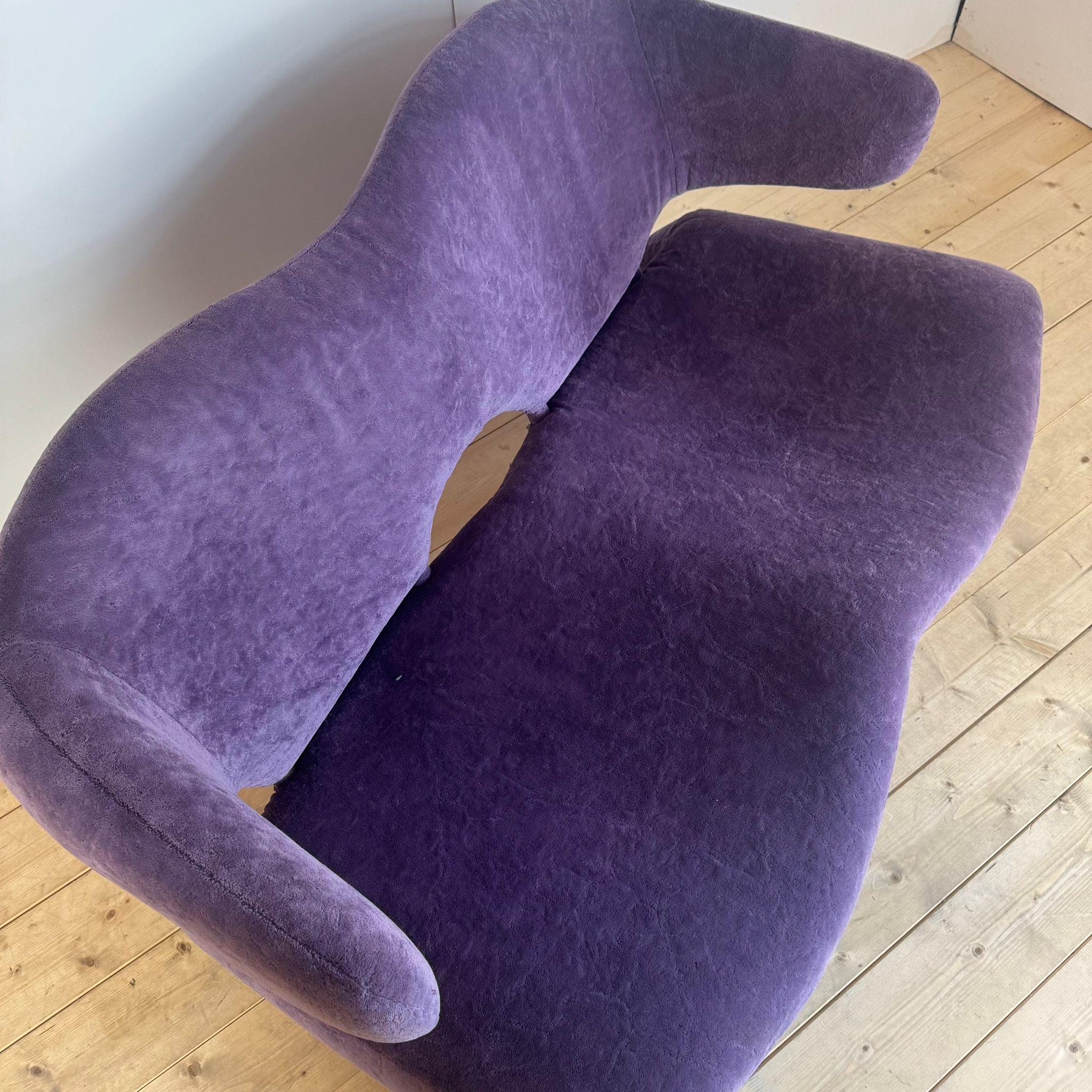 Sofa Djinn, Olivier Mourgue für Ariborne International, Frankreich 1960 (Moderne der Mitte des Jahrhunderts) im Angebot