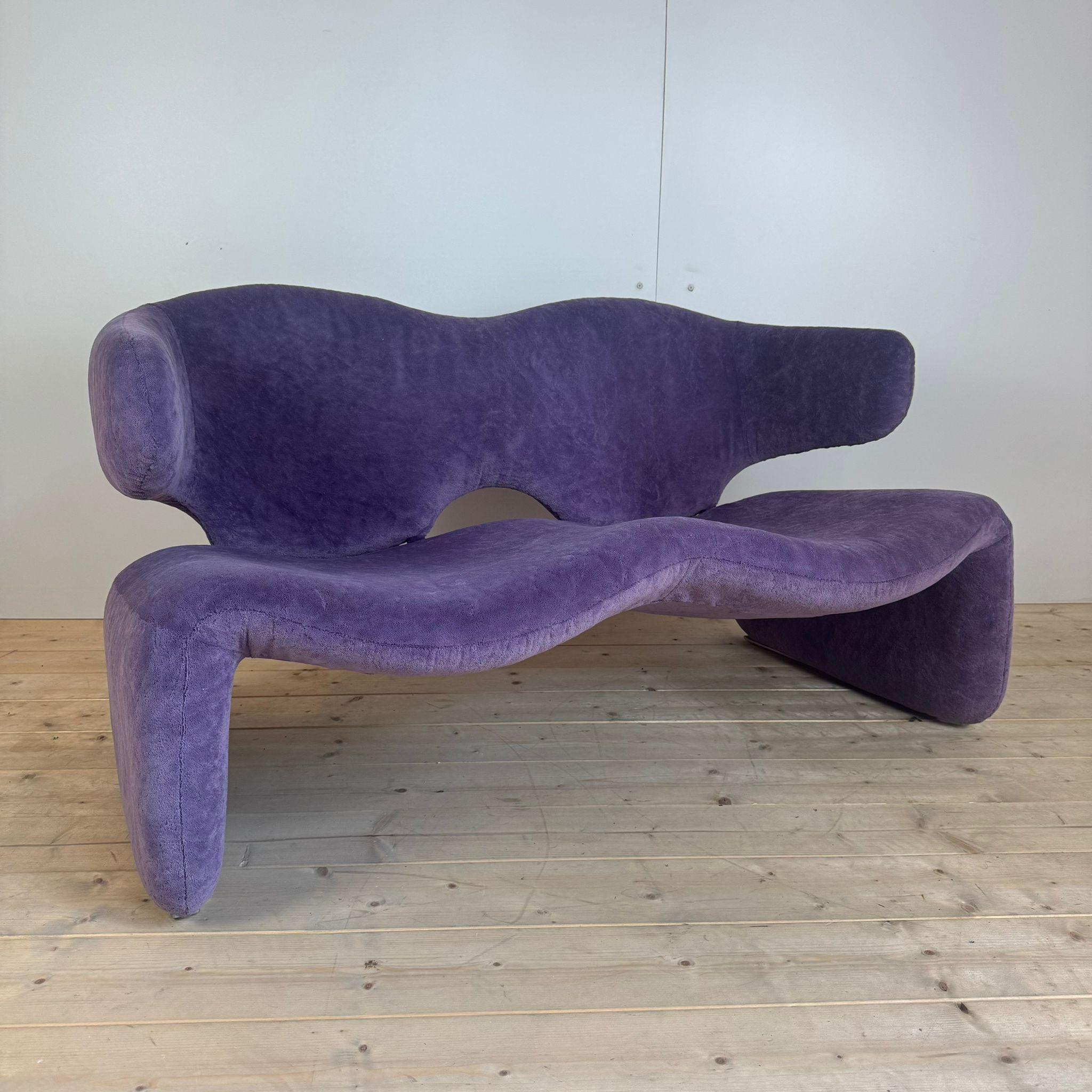 Sofa Djinn, Olivier Mourgue für Ariborne International, Frankreich 1960 im Zustand „Gut“ im Angebot in Torino, IT