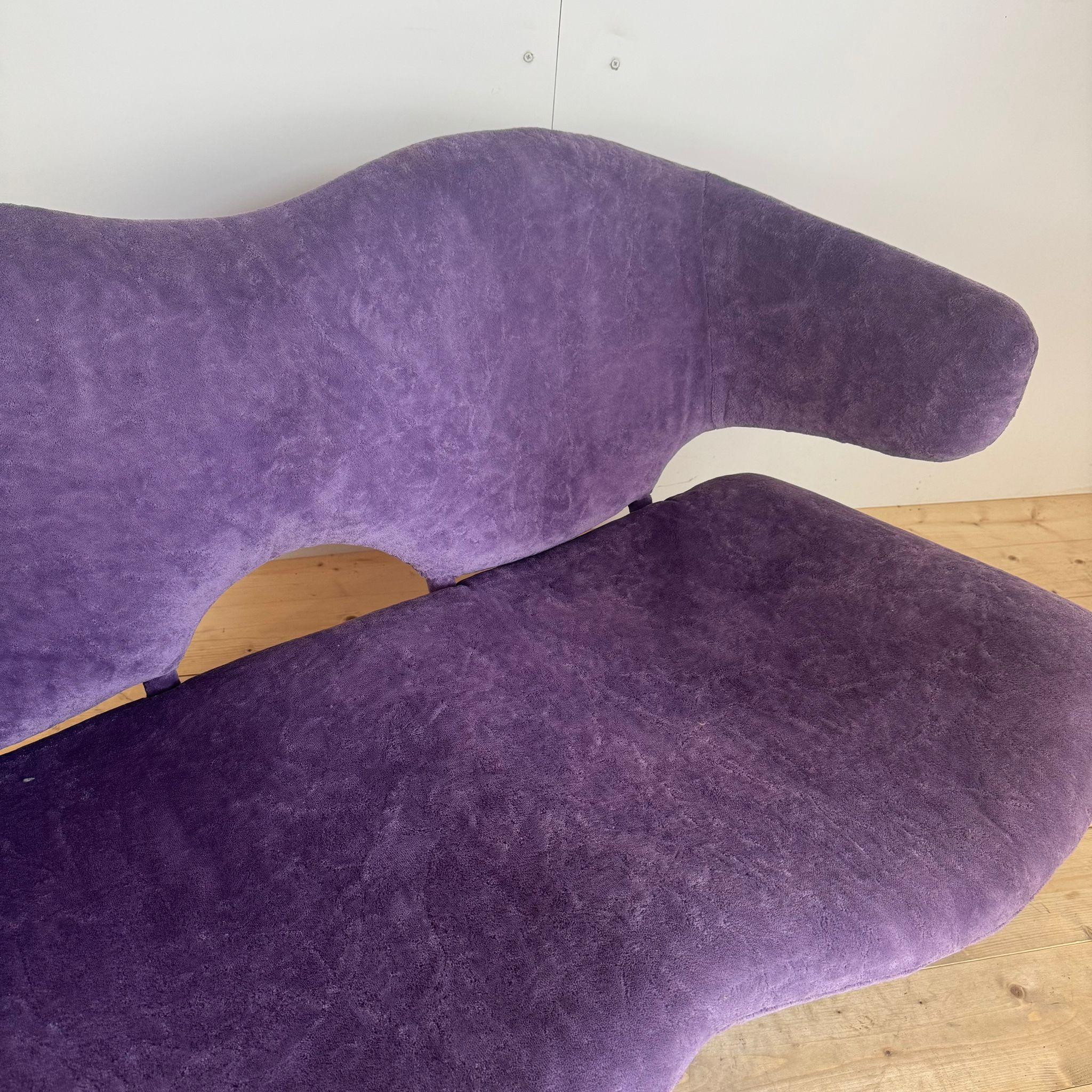 Sofa Djinn, Olivier Mourgue für Ariborne International, Frankreich 1960 im Angebot 3