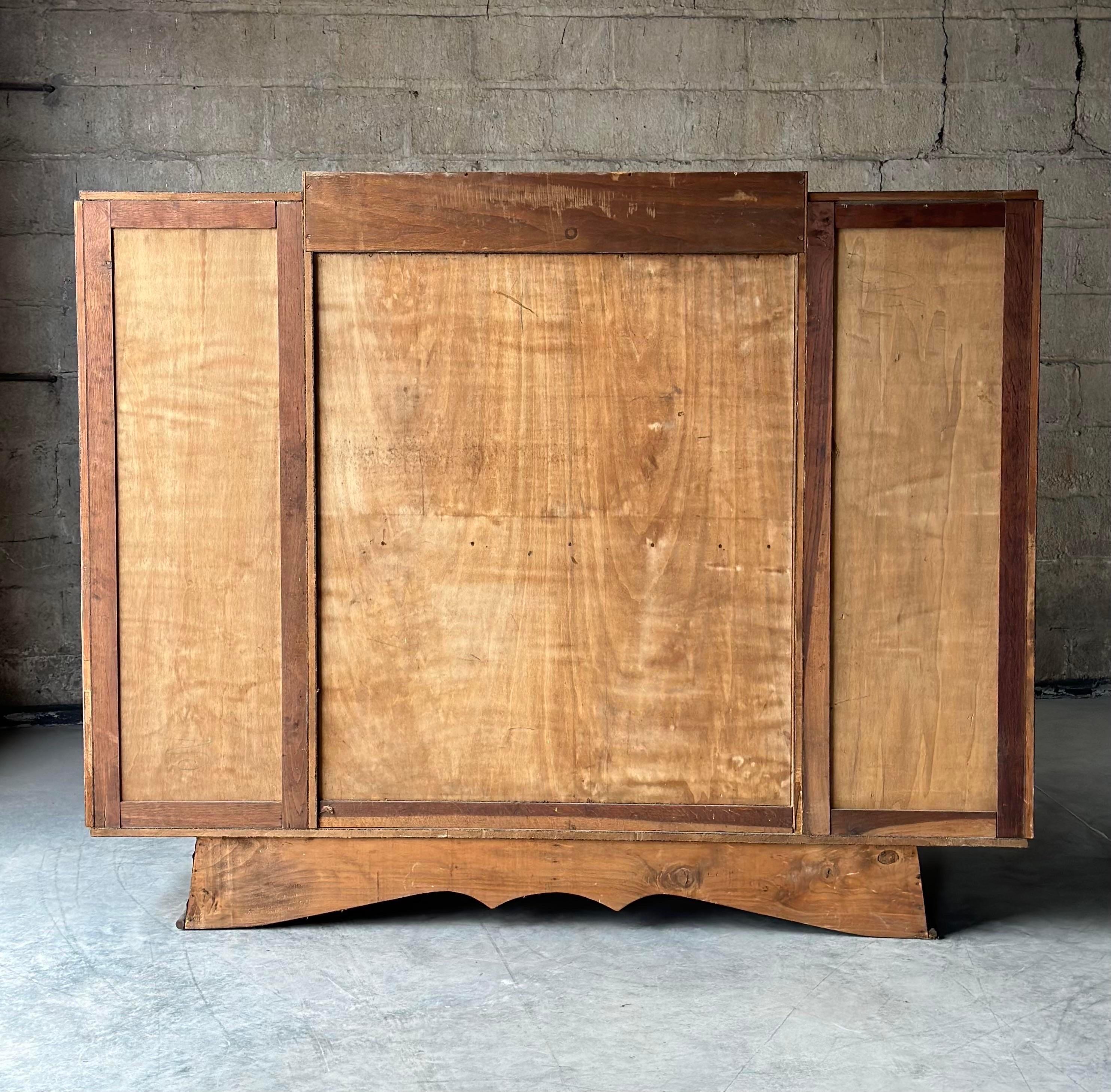 Djo Bourgeois Attr. Art Deco Period Cabinet For Sale 1