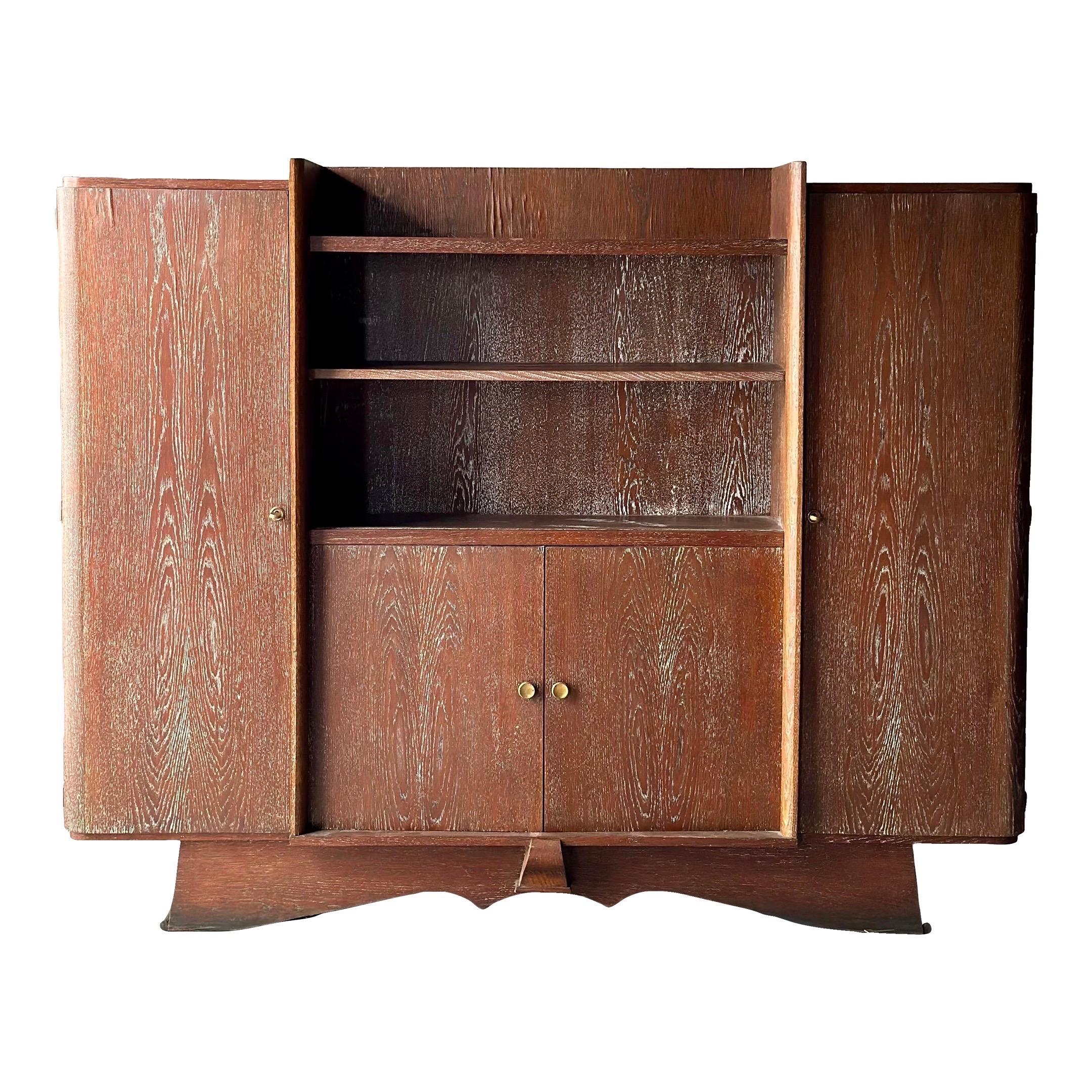 Djo Bourgeois Attr. Art Deco Period Cabinet For Sale