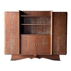 Vintage Djo Bourgeois Attr. Art Deco Period Cabinet