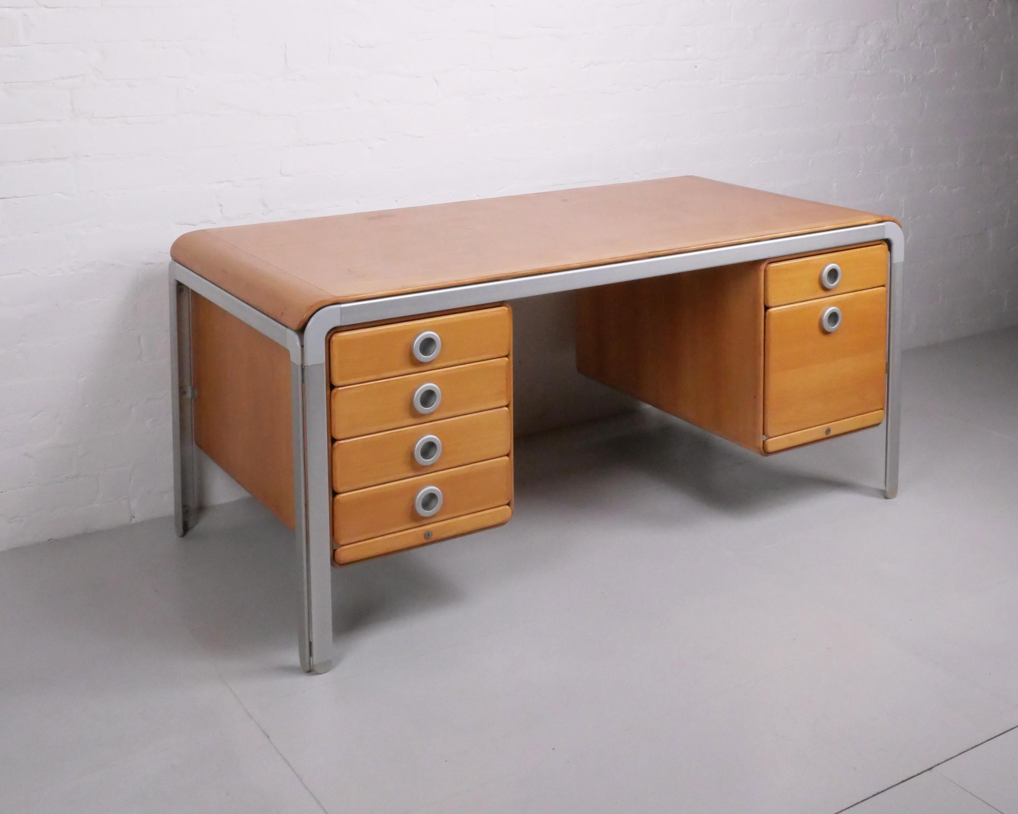 Mid-Century Modern 'Djob' Desk by Arne Jacobsen & Niels Jørgen Haugesen, Super 1970s Danish Design