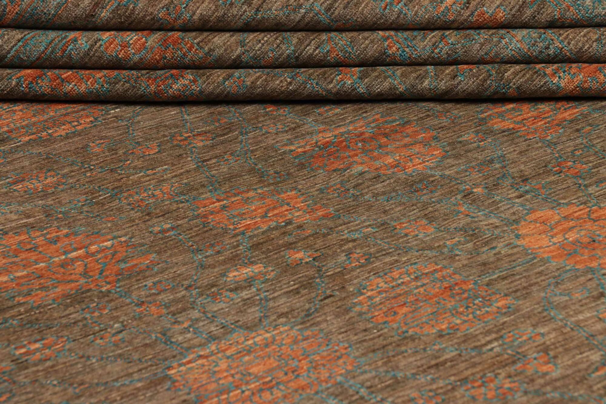 Djoharian Collection 10x14 Exklusive Khotan Zimmer Größe Bereich Teppich Traditionell im Angebot 3