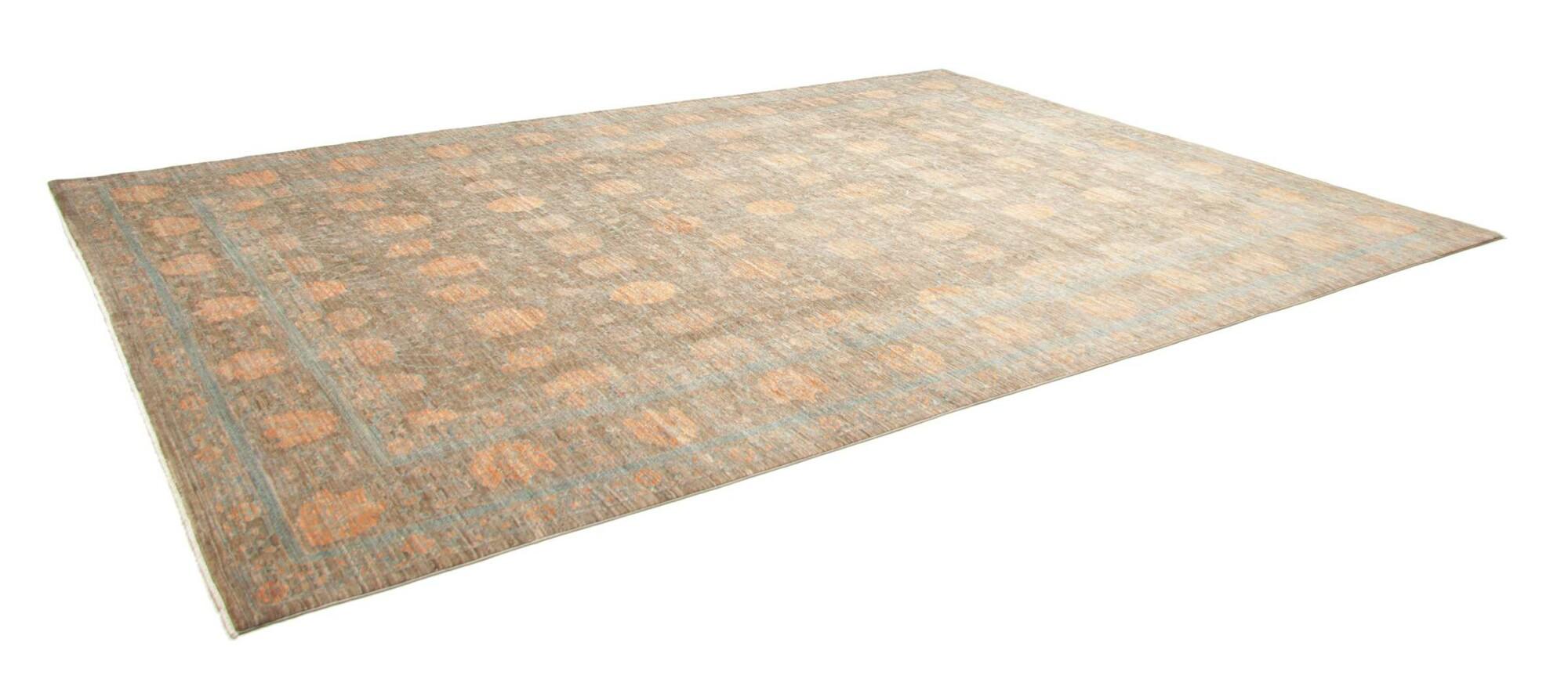 Djoharian Collection 10x14 Exklusive Khotan Zimmer Größe Bereich Teppich Traditionell (Oushak) im Angebot