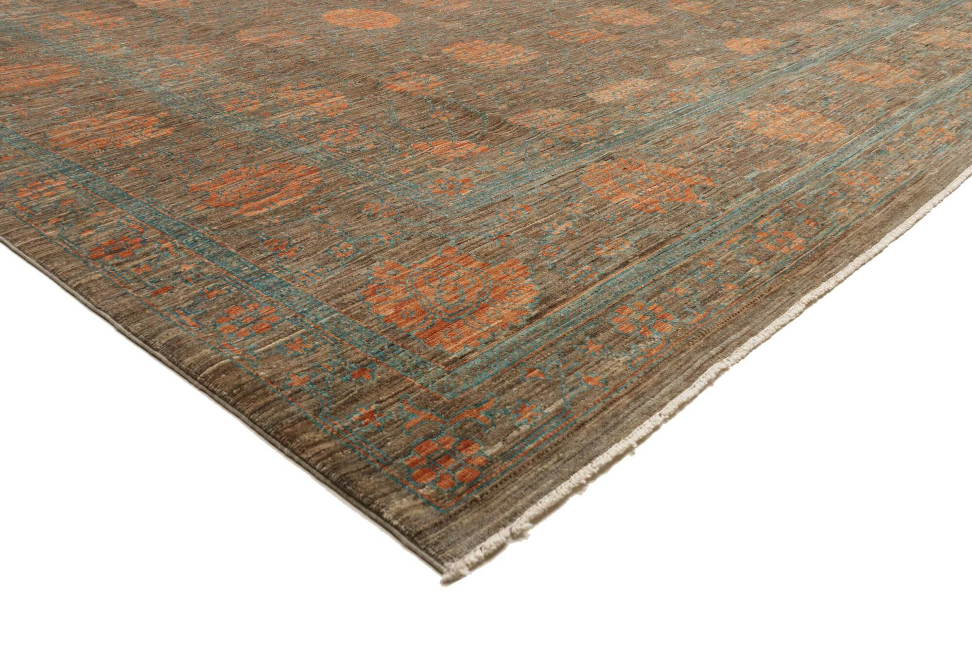 Djoharian Collection 10x14 Exklusive Khotan Zimmer Größe Bereich Teppich Traditionell im Zustand „Neu“ im Angebot in Lohr, Bavaria, DE