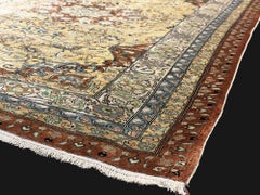 Djoharian Collection Exclusive Reine Seide Hereke Original Türkischer Teppich Antik