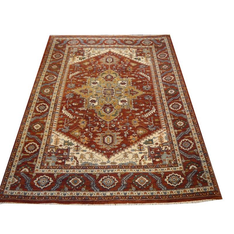Djoharian Collection Heriz-Serapi Style Rug with Medallion 6.6 x 9.5 ft  For Sale 2
