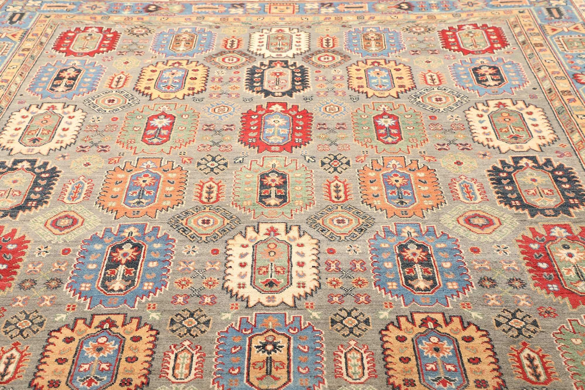 Djoharian Collection Kazak Rug Room Size Carpet 8x10 Traditional Persian Style For Sale 1