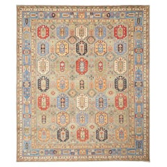 Djoharian Collection Kazak Rug Room Size Carpet 8x10 Traditional Persian Style