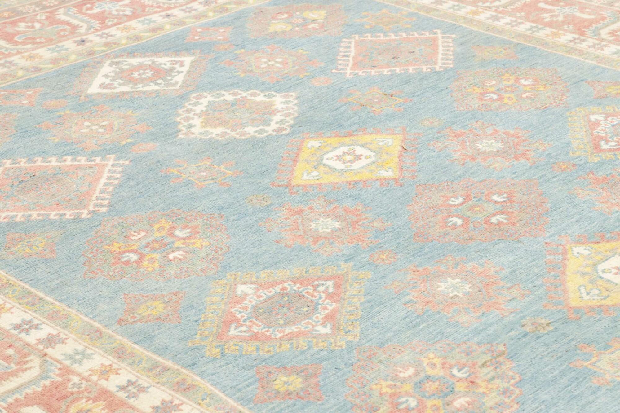Lana Djoharian Collection Kazak Rug Room Size Carpet Traditional Persian Style in vendita