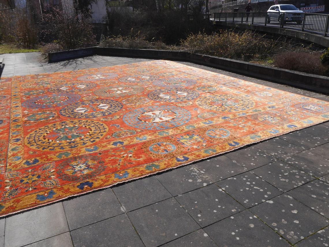 Djoharian Collection Palace size rug 25 x 22 ft from the movie Spencer 760 x 650 For Sale 2