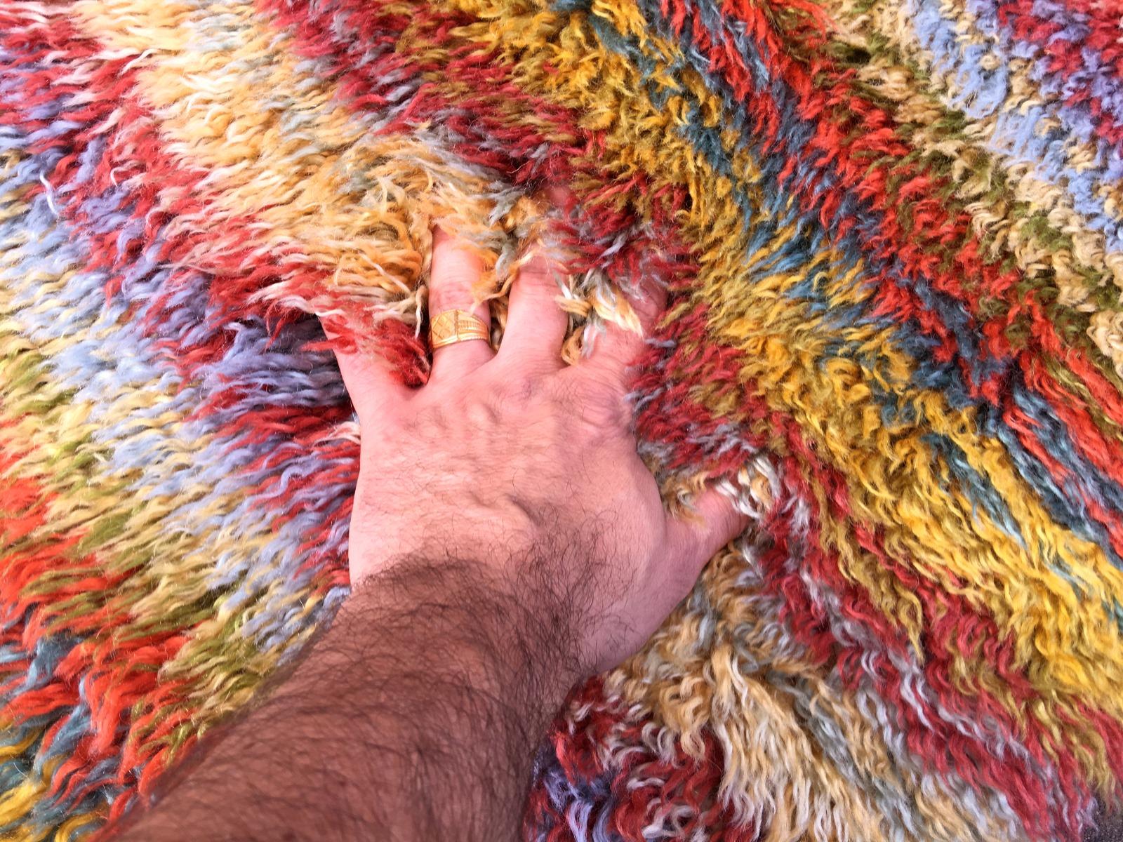 Djoharian Collection Pure Mohair Tulu Rug Turkish Angora Shag Pile Carpet For Sale 6