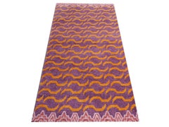Djoharian Collection Tibetan Tiger Rug Hand Knotted Antique Design 180 x 90 cm