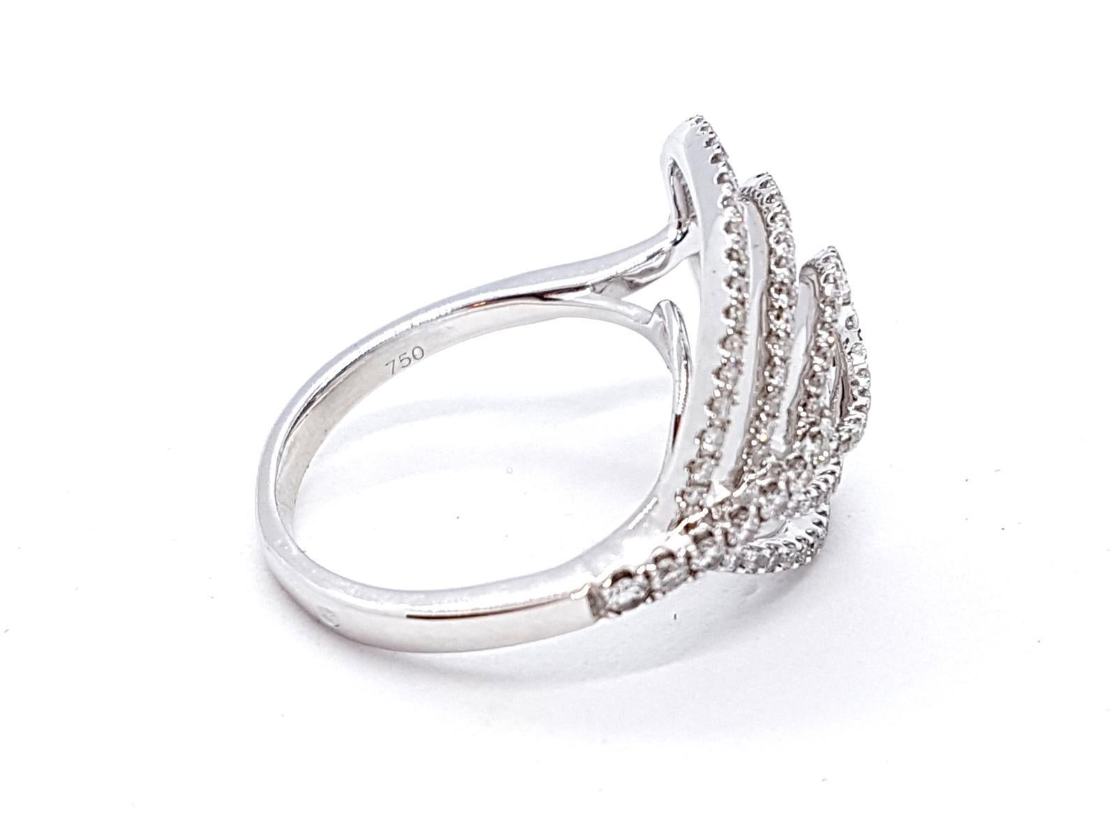 Djula Ring  White GoldDiamond For Sale 1