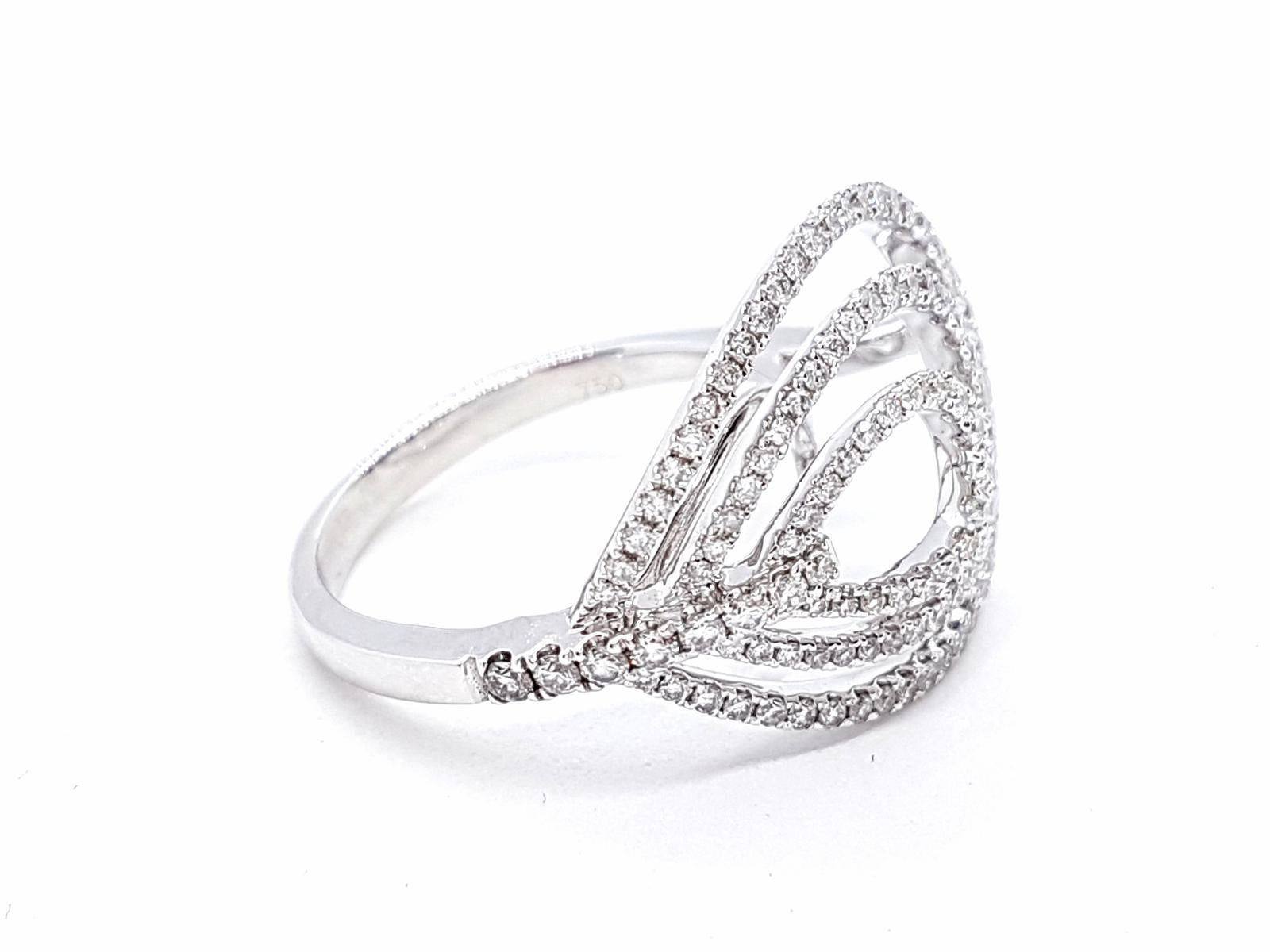 Djula Ring  White GoldDiamond For Sale 2