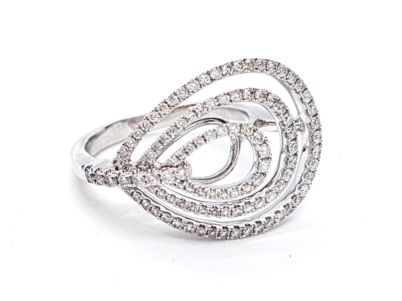 Djula Ring  White GoldDiamond For Sale 3