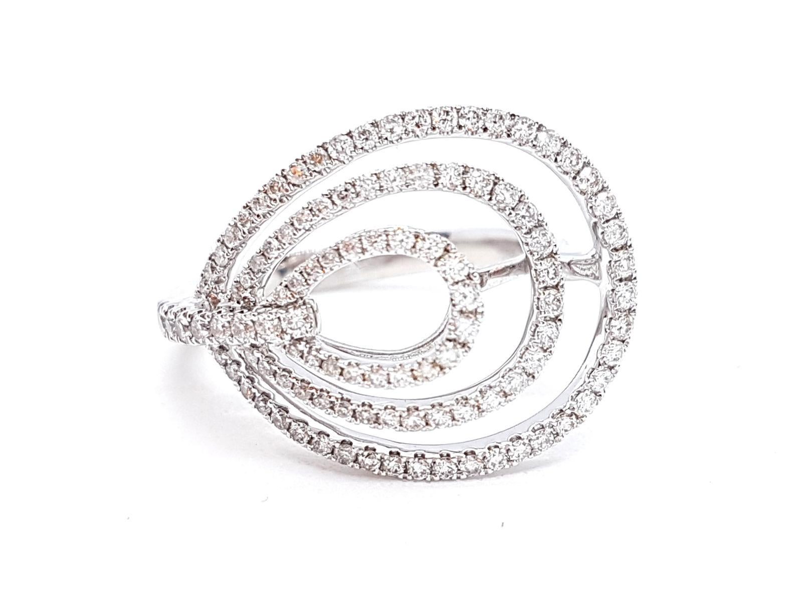 Djula Ring  White GoldDiamond For Sale 4