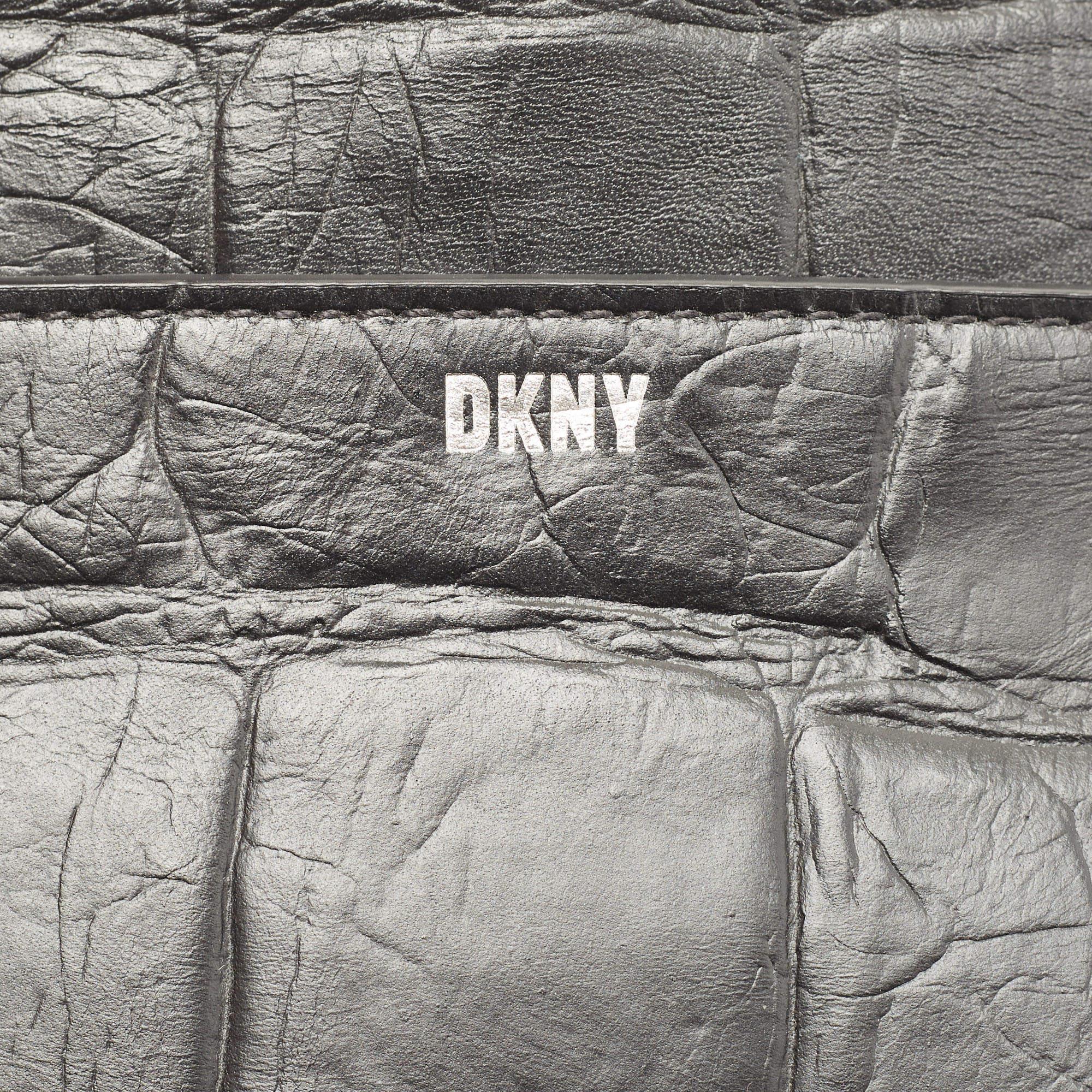 Dkny Black Leather Mini Effortless Tote 6